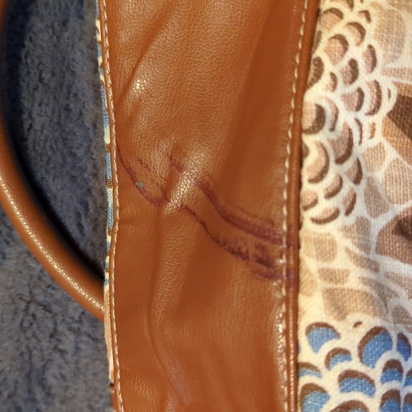 ROSETTI HANDBAGS & ACCESSORIES LTD. Blue flower brown shoulder bag - Picture 8 of 8